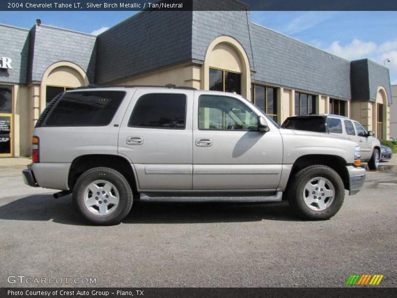 Silver Birch Metallic / Tan/Neutral 2004 Chevrolet Tahoe LT