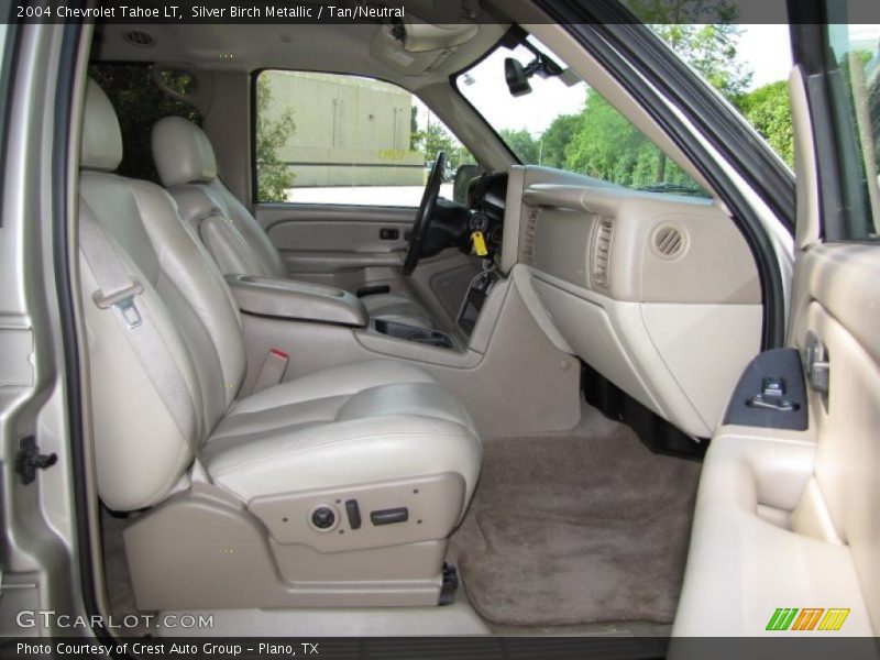 Silver Birch Metallic / Tan/Neutral 2004 Chevrolet Tahoe LT