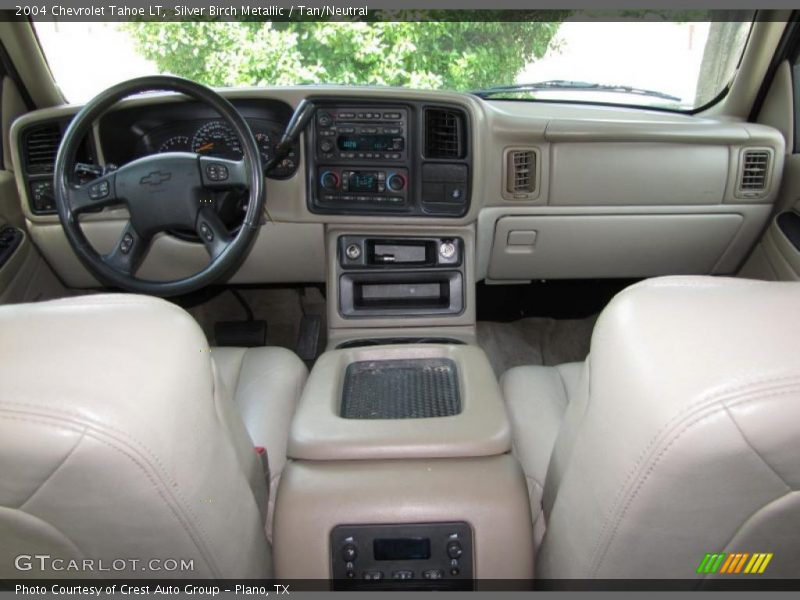 Silver Birch Metallic / Tan/Neutral 2004 Chevrolet Tahoe LT