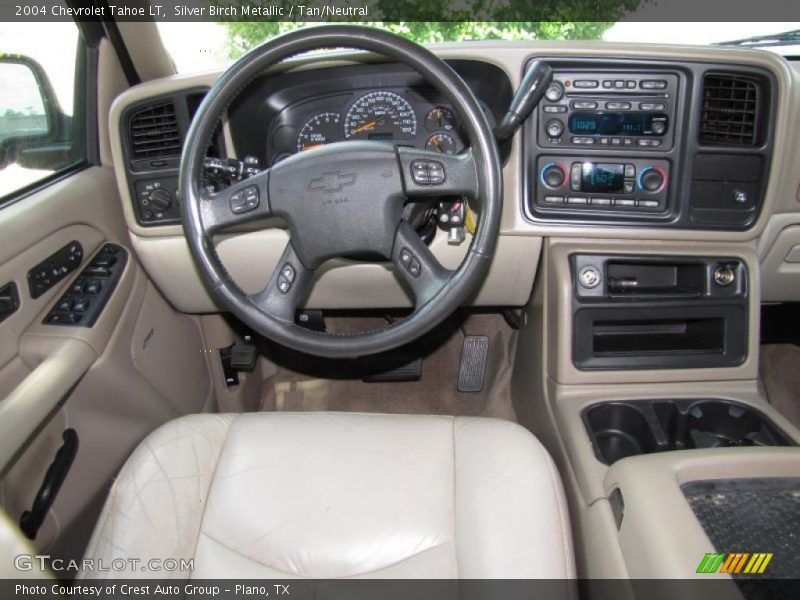 Silver Birch Metallic / Tan/Neutral 2004 Chevrolet Tahoe LT