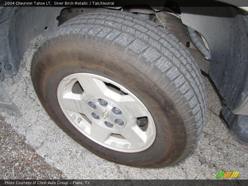 Silver Birch Metallic / Tan/Neutral 2004 Chevrolet Tahoe LT