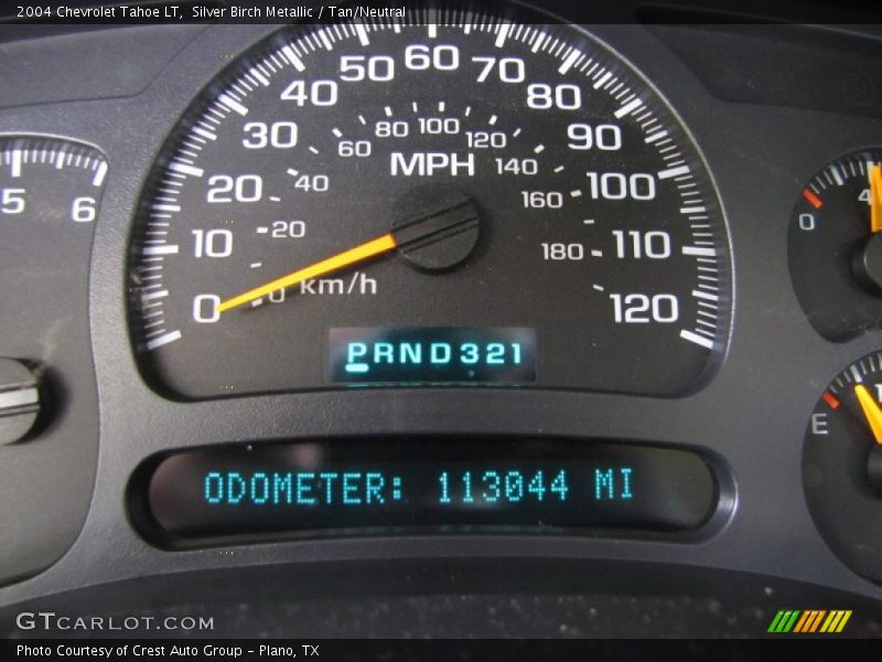 Silver Birch Metallic / Tan/Neutral 2004 Chevrolet Tahoe LT
