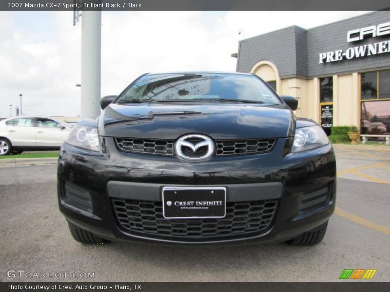 Brilliant Black / Black 2007 Mazda CX-7 Sport