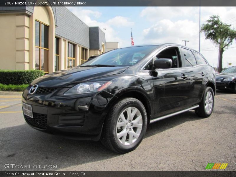 Brilliant Black / Black 2007 Mazda CX-7 Sport