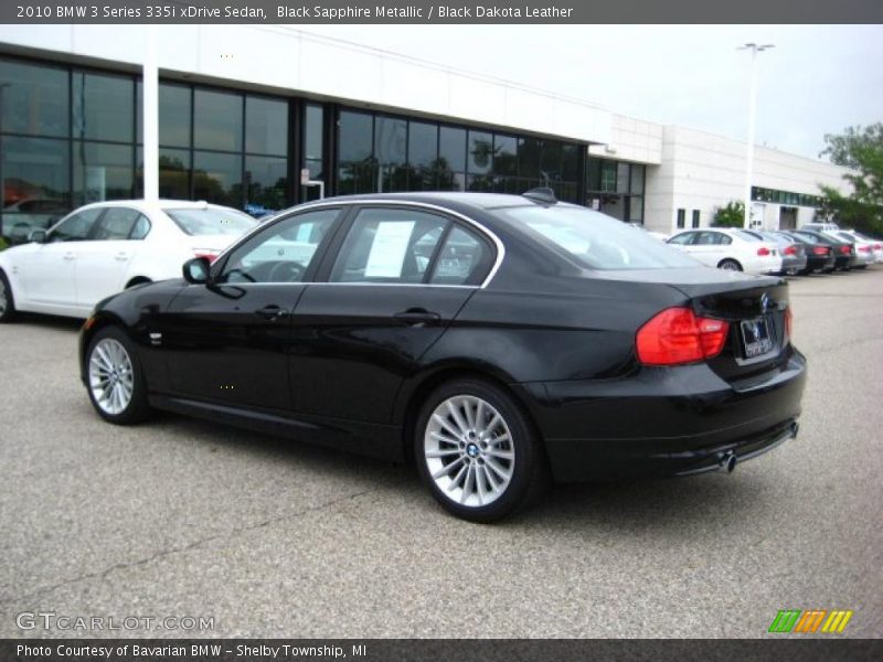 Black Sapphire Metallic / Black Dakota Leather 2010 BMW 3 Series 335i xDrive Sedan