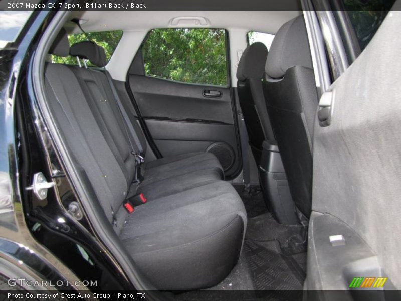 Brilliant Black / Black 2007 Mazda CX-7 Sport