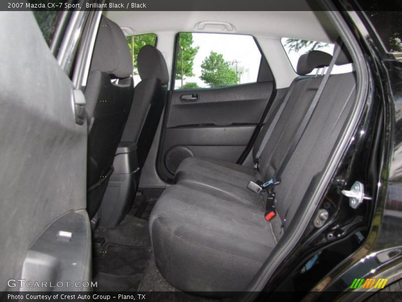 Brilliant Black / Black 2007 Mazda CX-7 Sport