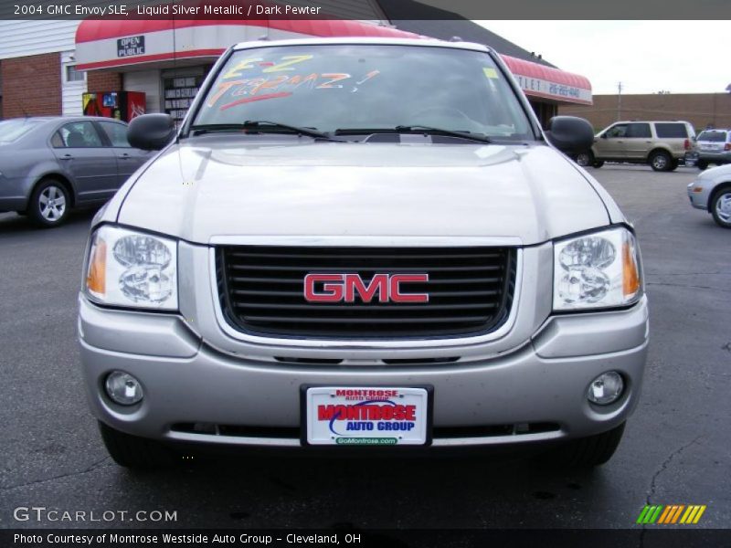 Liquid Silver Metallic / Dark Pewter 2004 GMC Envoy SLE