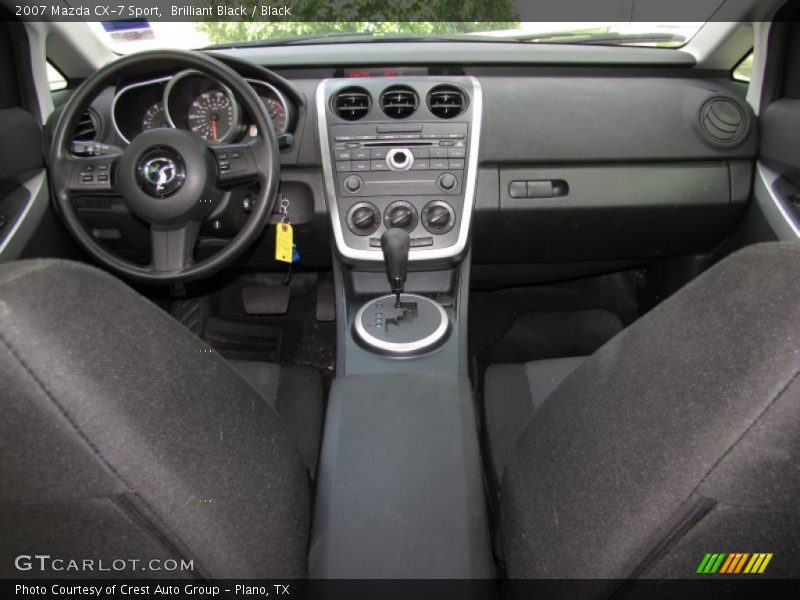 Brilliant Black / Black 2007 Mazda CX-7 Sport