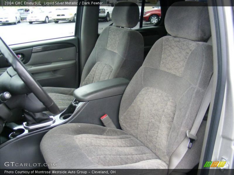 Liquid Silver Metallic / Dark Pewter 2004 GMC Envoy SLE