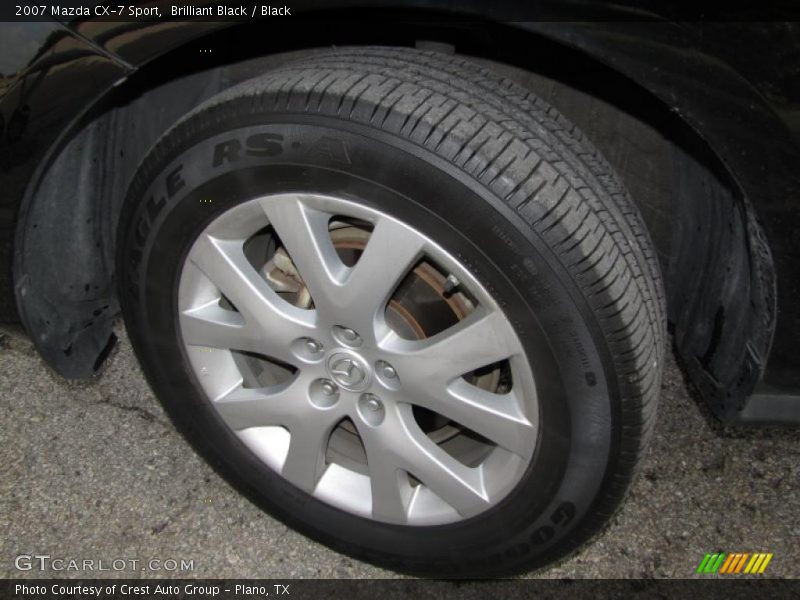 Brilliant Black / Black 2007 Mazda CX-7 Sport