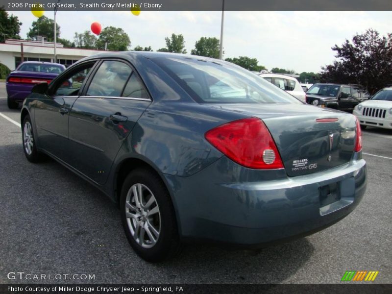 Stealth Gray Metallic / Ebony 2006 Pontiac G6 Sedan