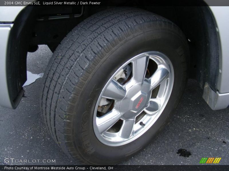 Liquid Silver Metallic / Dark Pewter 2004 GMC Envoy SLE