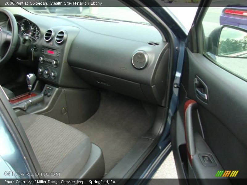 Stealth Gray Metallic / Ebony 2006 Pontiac G6 Sedan