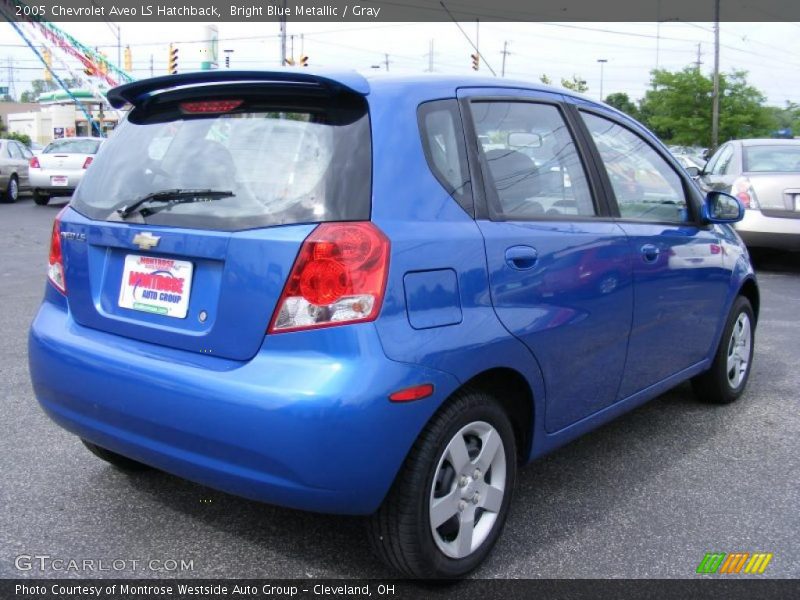 Bright Blue Metallic / Gray 2005 Chevrolet Aveo LS Hatchback