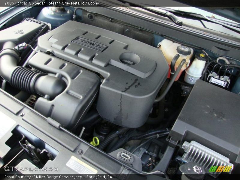 Stealth Gray Metallic / Ebony 2006 Pontiac G6 Sedan