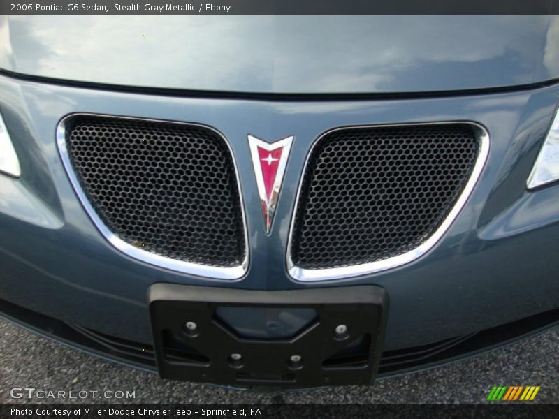 Stealth Gray Metallic / Ebony 2006 Pontiac G6 Sedan