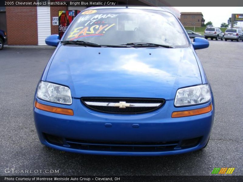 Bright Blue Metallic / Gray 2005 Chevrolet Aveo LS Hatchback