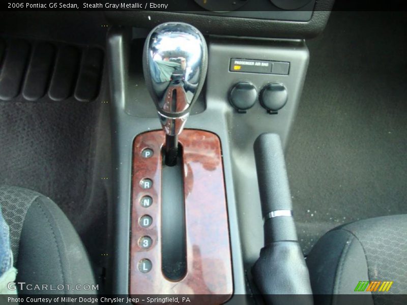 Stealth Gray Metallic / Ebony 2006 Pontiac G6 Sedan