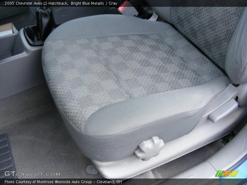 Bright Blue Metallic / Gray 2005 Chevrolet Aveo LS Hatchback
