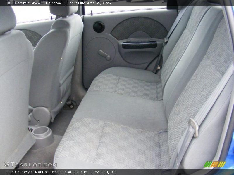 Bright Blue Metallic / Gray 2005 Chevrolet Aveo LS Hatchback