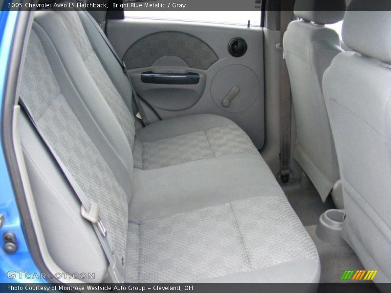 Bright Blue Metallic / Gray 2005 Chevrolet Aveo LS Hatchback