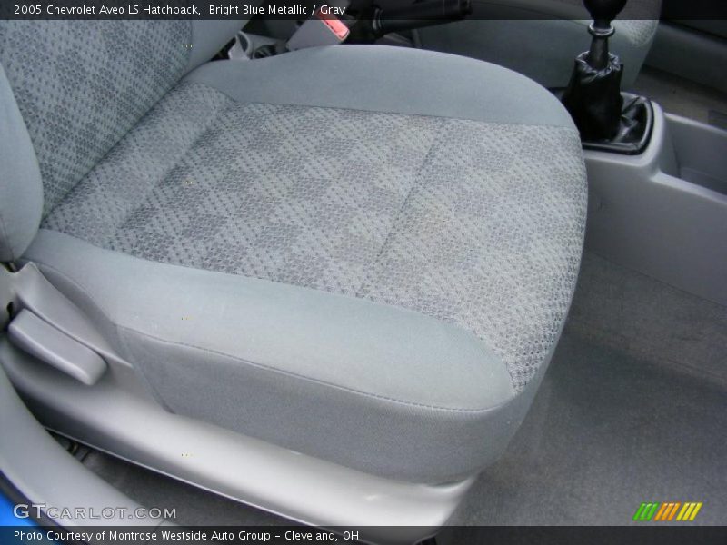 Bright Blue Metallic / Gray 2005 Chevrolet Aveo LS Hatchback