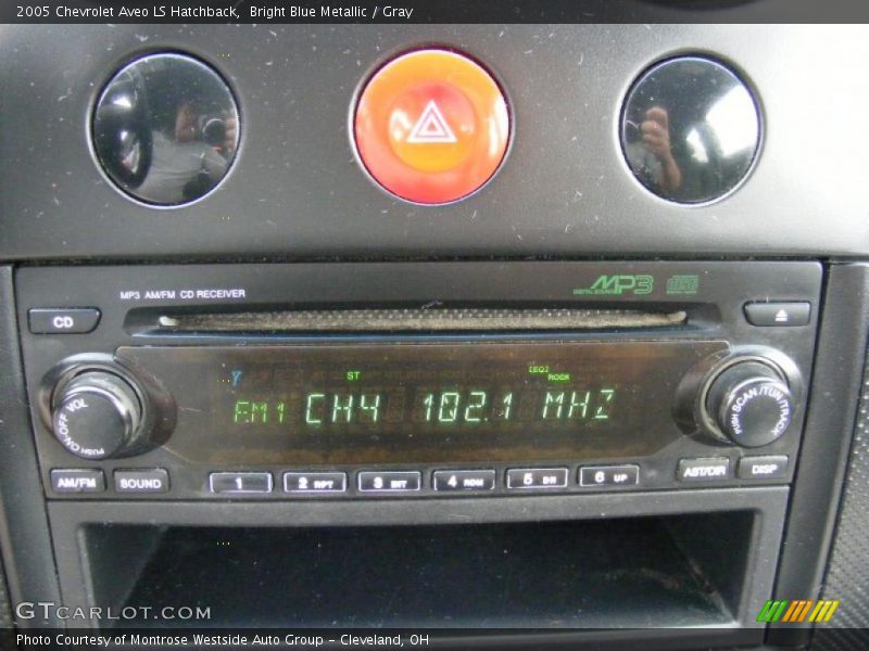 Bright Blue Metallic / Gray 2005 Chevrolet Aveo LS Hatchback