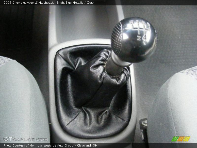 Bright Blue Metallic / Gray 2005 Chevrolet Aveo LS Hatchback