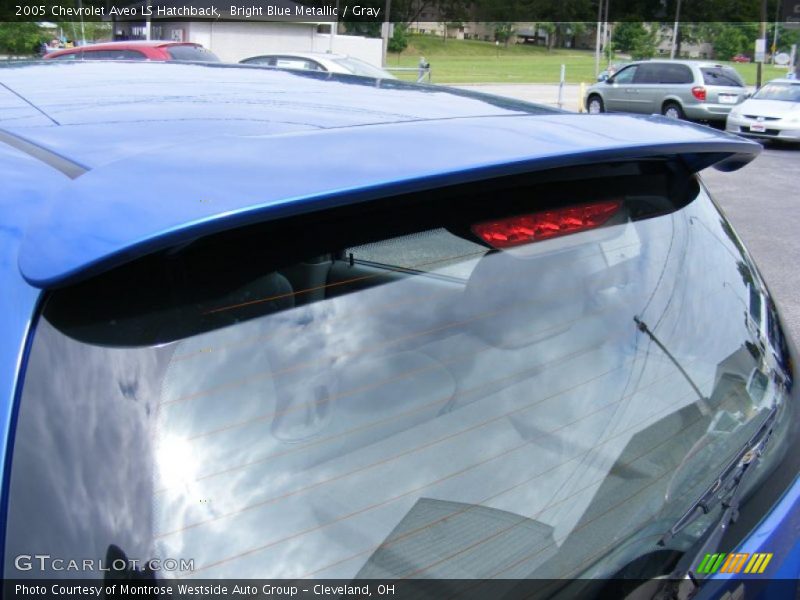 Bright Blue Metallic / Gray 2005 Chevrolet Aveo LS Hatchback