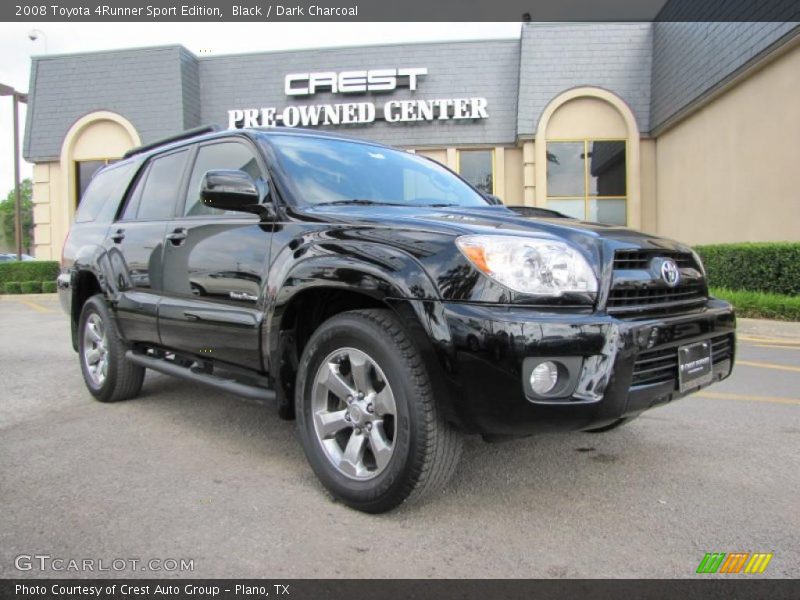 Black / Dark Charcoal 2008 Toyota 4Runner Sport Edition