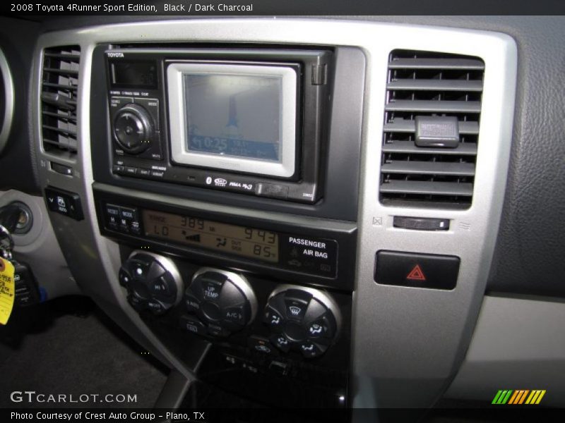 Black / Dark Charcoal 2008 Toyota 4Runner Sport Edition