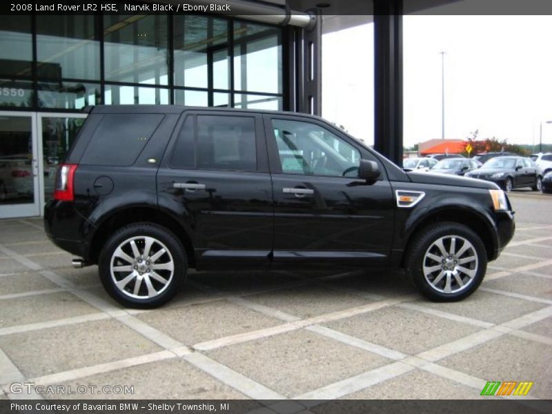 Narvik Black / Ebony Black 2008 Land Rover LR2 HSE