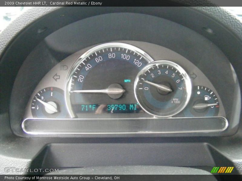 Cardinal Red Metallic / Ebony 2009 Chevrolet HHR LT