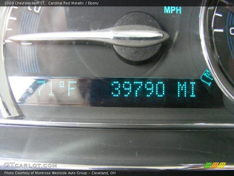 Cardinal Red Metallic / Ebony 2009 Chevrolet HHR LT