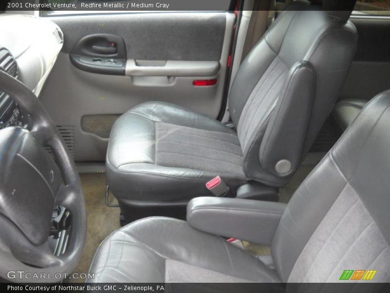 Redfire Metallic / Medium Gray 2001 Chevrolet Venture