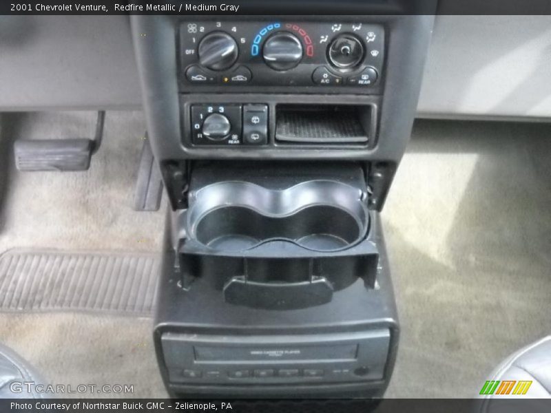 Redfire Metallic / Medium Gray 2001 Chevrolet Venture