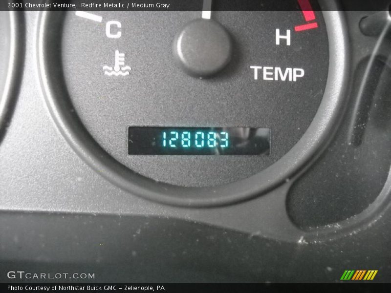 Redfire Metallic / Medium Gray 2001 Chevrolet Venture