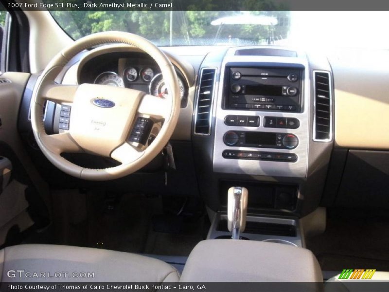 Dark Amethyst Metallic / Camel 2007 Ford Edge SEL Plus