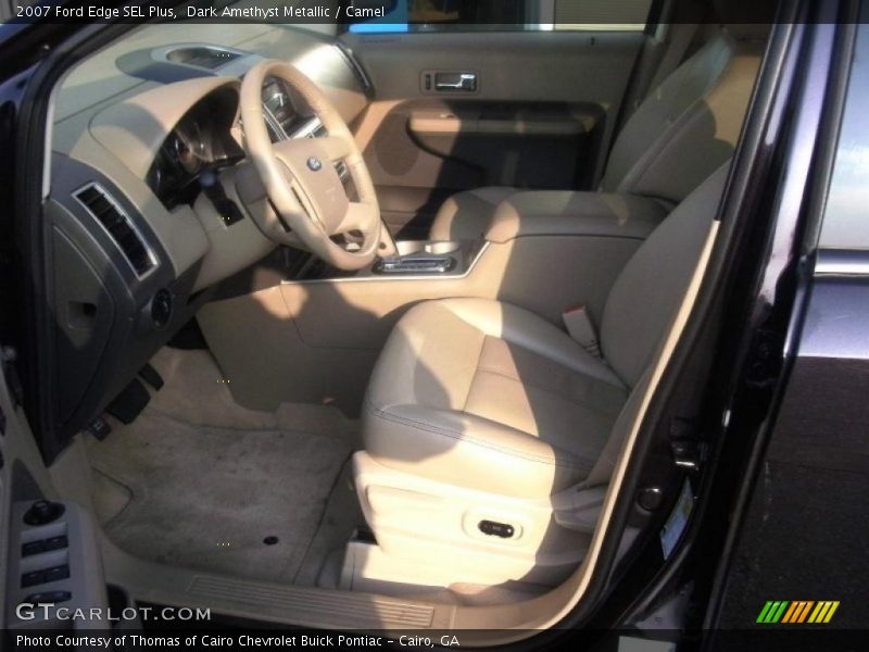 Dark Amethyst Metallic / Camel 2007 Ford Edge SEL Plus