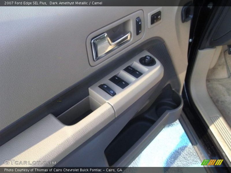 Dark Amethyst Metallic / Camel 2007 Ford Edge SEL Plus