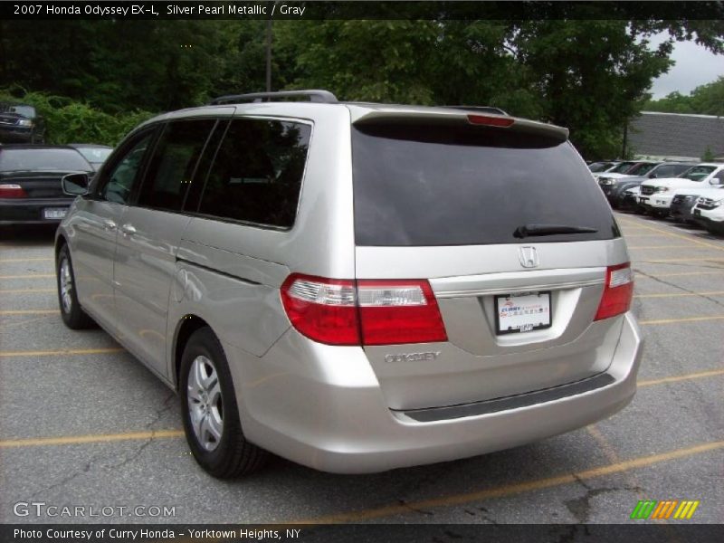 Silver Pearl Metallic / Gray 2007 Honda Odyssey EX-L