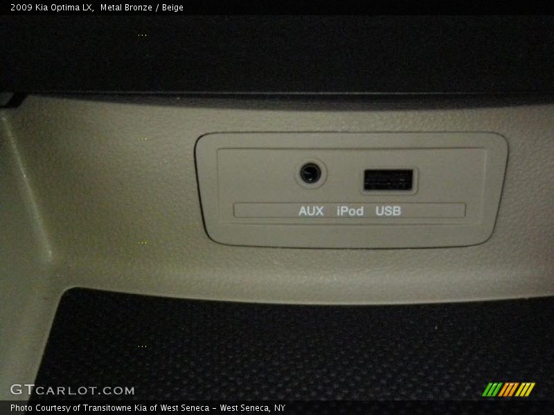 Metal Bronze / Beige 2009 Kia Optima LX