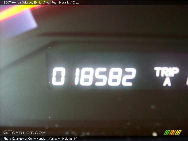 Silver Pearl Metallic / Gray 2007 Honda Odyssey EX-L