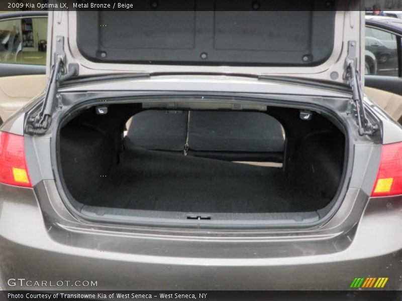 Metal Bronze / Beige 2009 Kia Optima LX