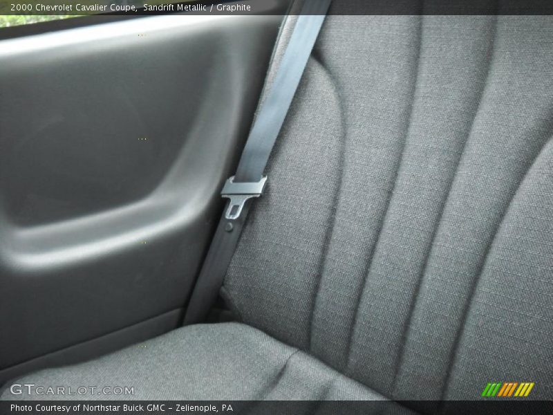 Sandrift Metallic / Graphite 2000 Chevrolet Cavalier Coupe