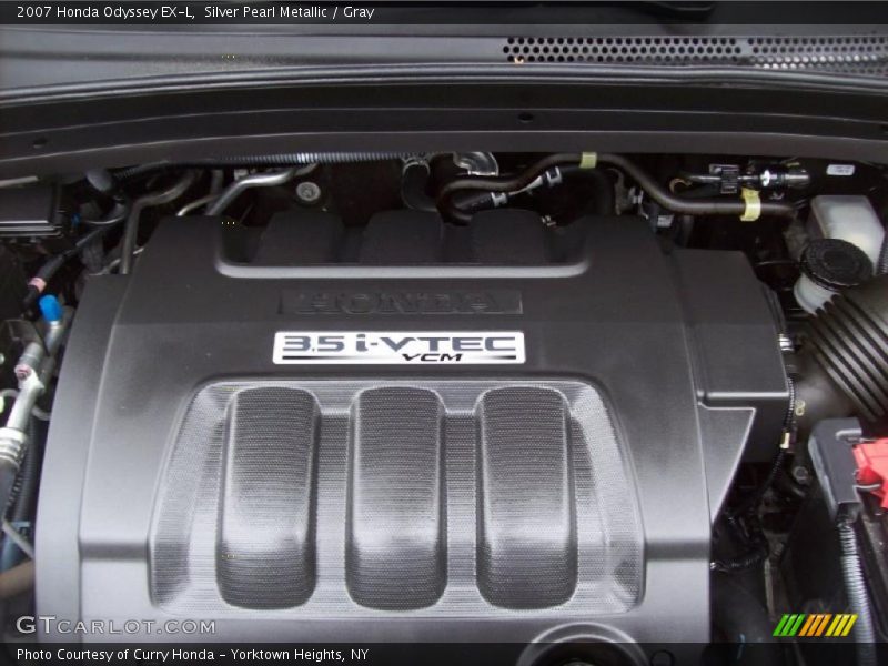 Silver Pearl Metallic / Gray 2007 Honda Odyssey EX-L