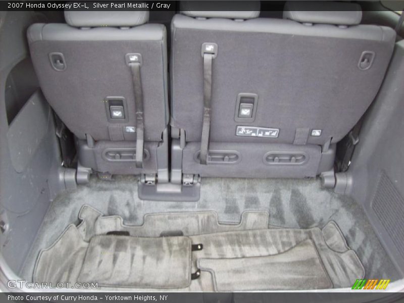 Silver Pearl Metallic / Gray 2007 Honda Odyssey EX-L