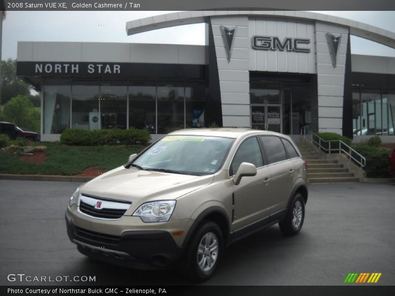Golden Cashmere / Tan 2008 Saturn VUE XE
