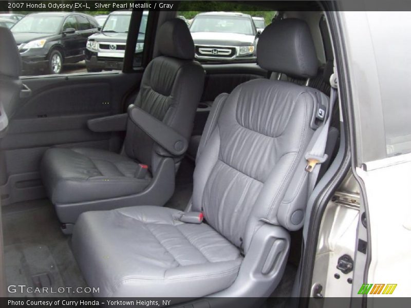 Silver Pearl Metallic / Gray 2007 Honda Odyssey EX-L